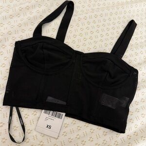 Forever21 Mesh Crop Top